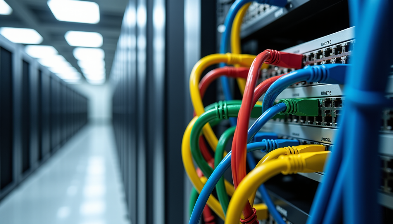 Créez une installation propre en câble réseau informatique